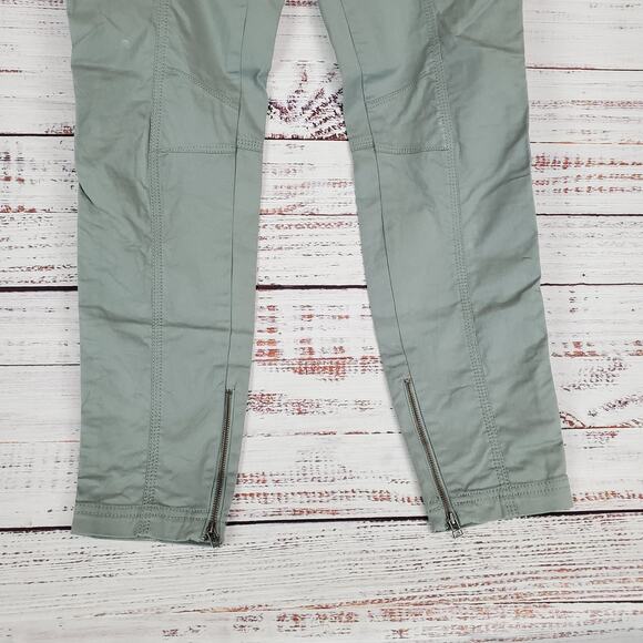 ATM Anthony Thomas Melillo Gray Moto Utility Pants Gorpcore Cargo Stretch Size 4 - Picture 5 of 10